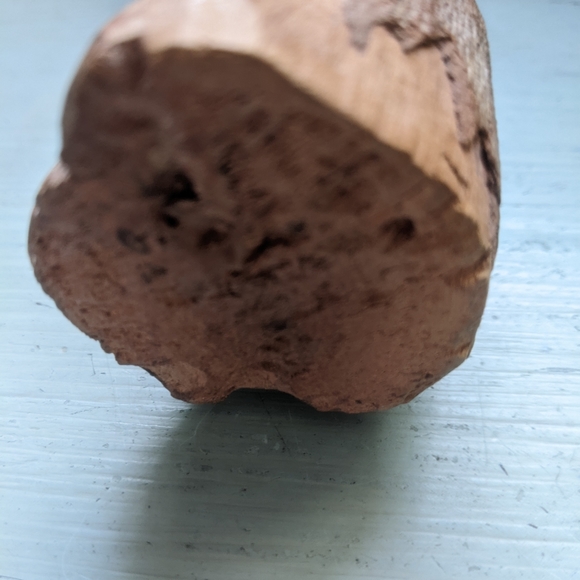 Hand Carved Face in Wood Statue - Picture 12 of 15